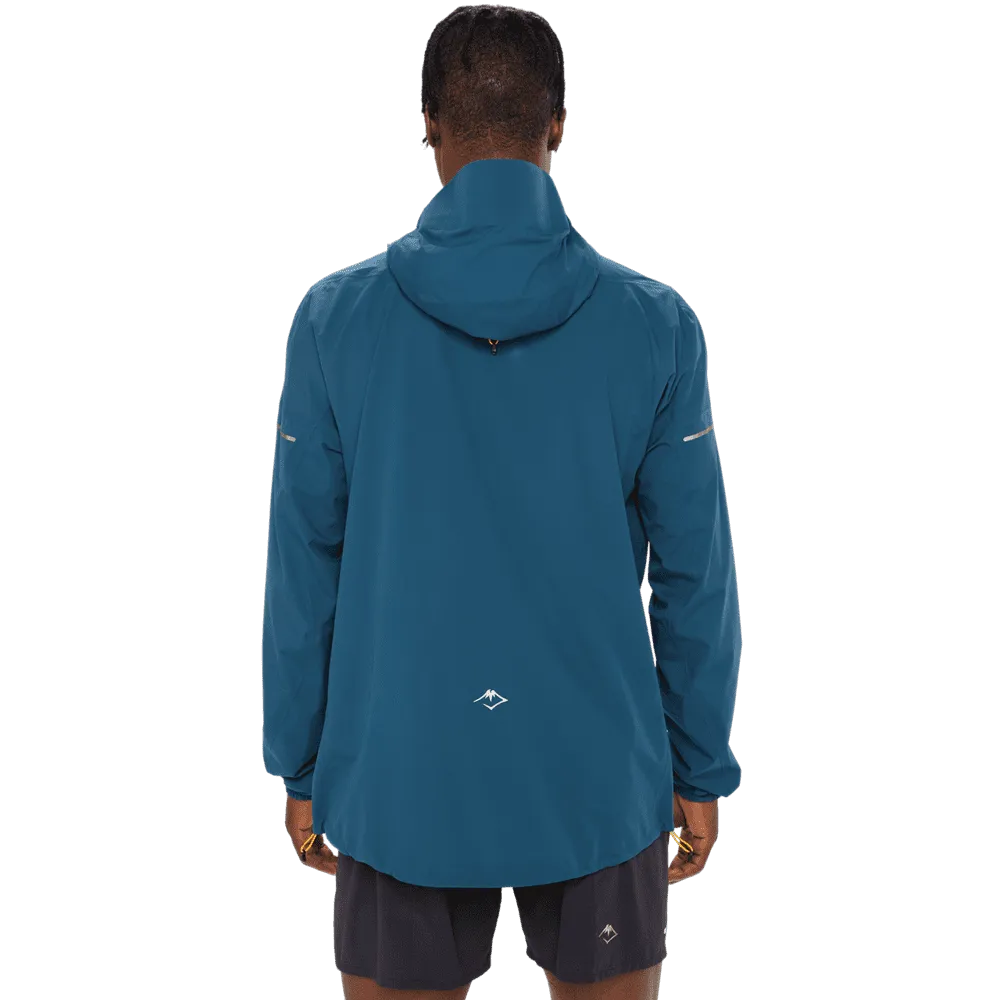 ASICS FUJITRAIL WATERPROOF JACKET Homme MAGNETIC BLUE