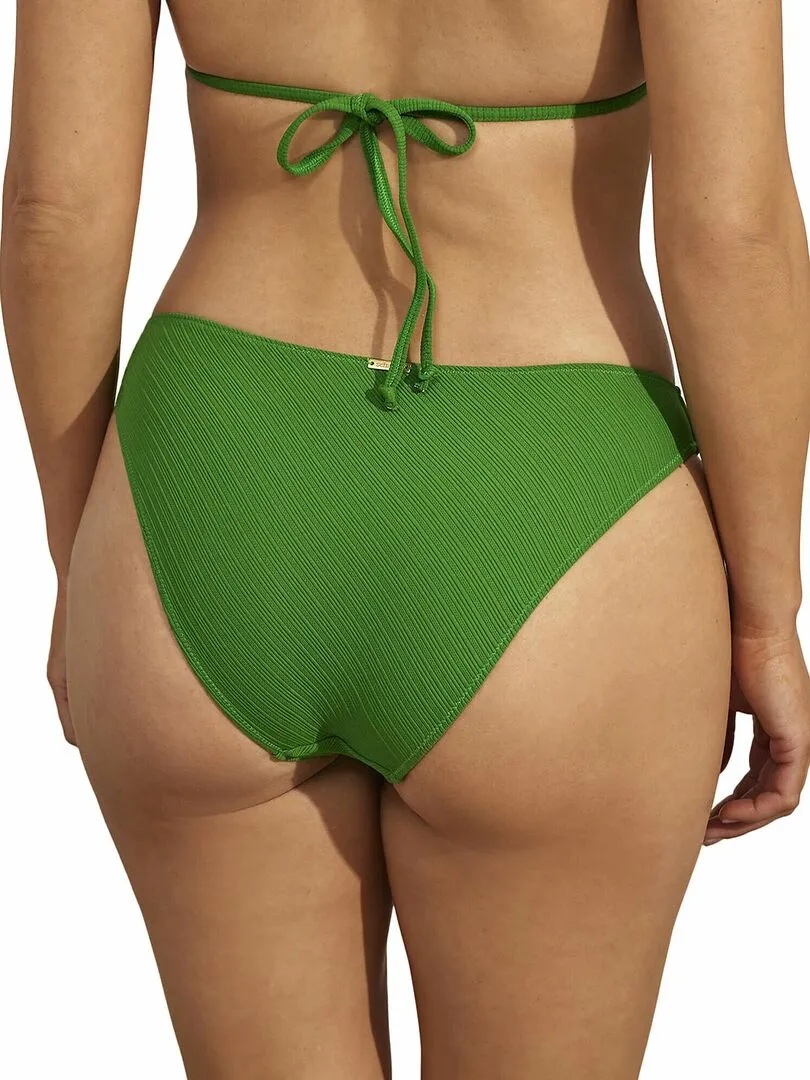 Bas maillot slip de bain taille basse Daiquiri - Vert