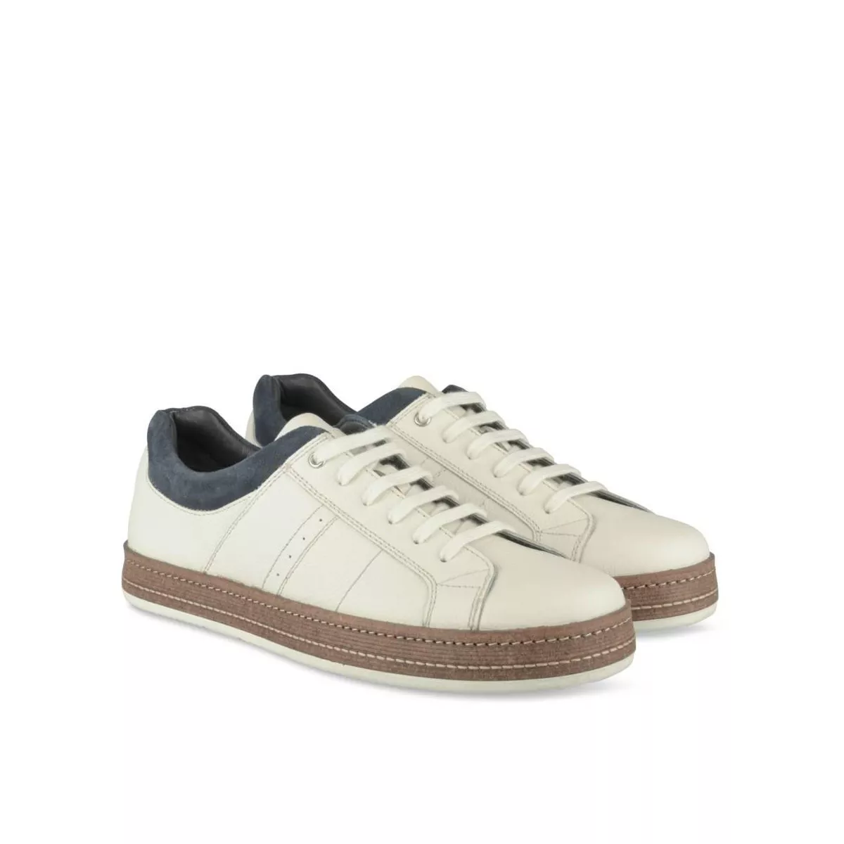 Baskets BLANC MEGIS CASUAL