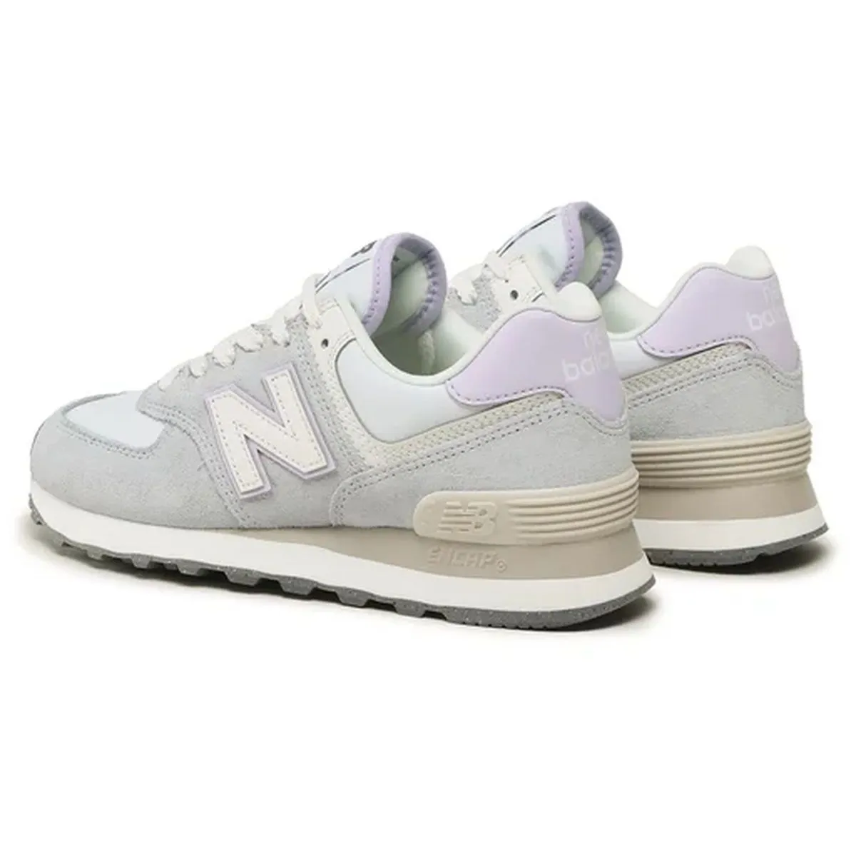 Baskets mode New balance wl574 gris