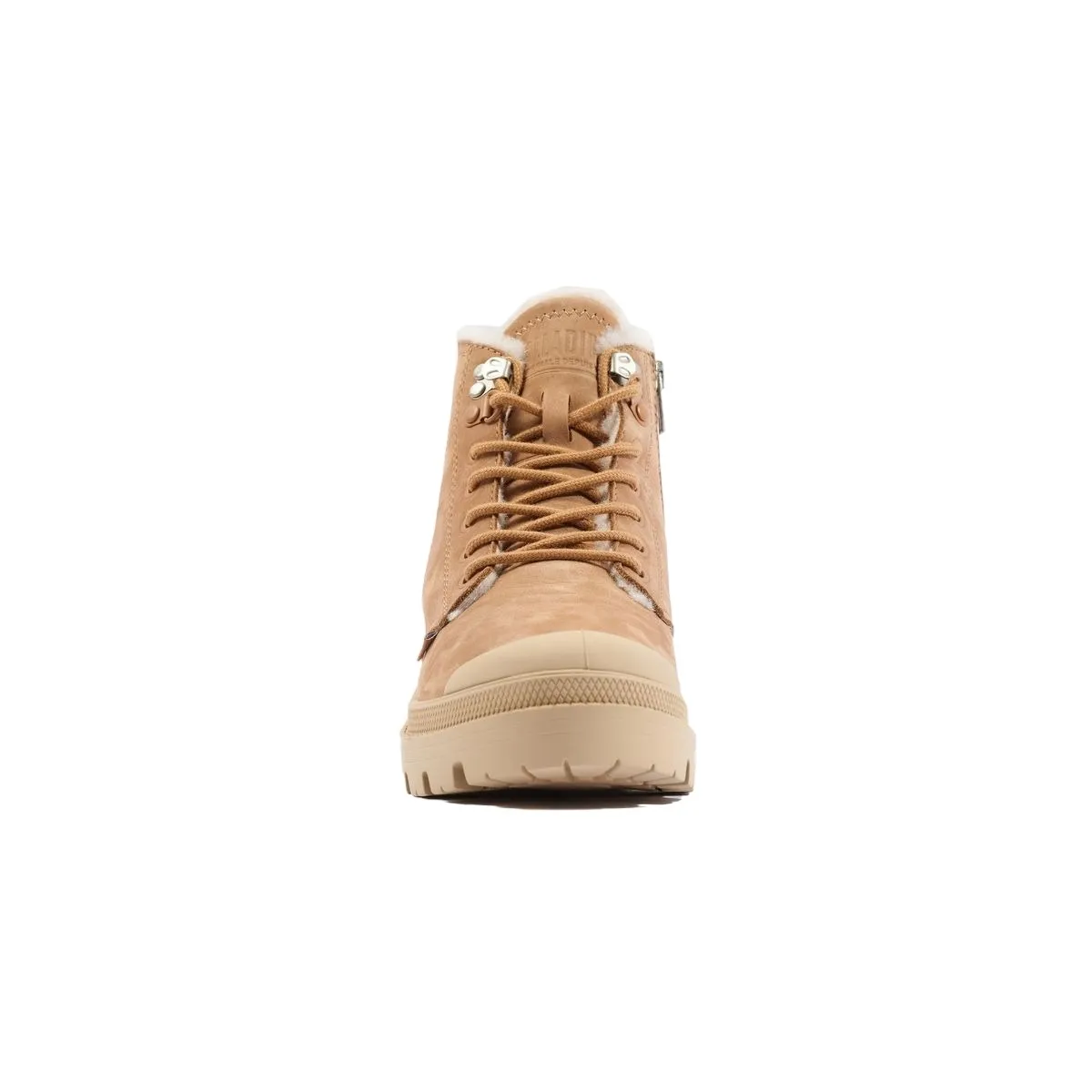 Bottines Palladium pallabase nbk zip wl beige