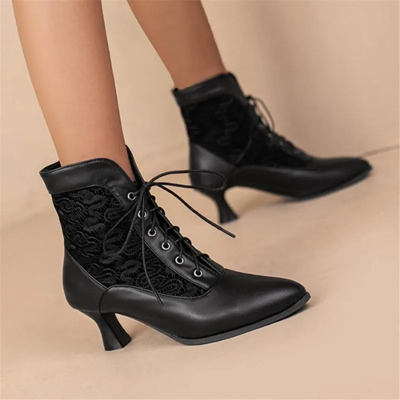 Bottines Steampunk Edwardiennes