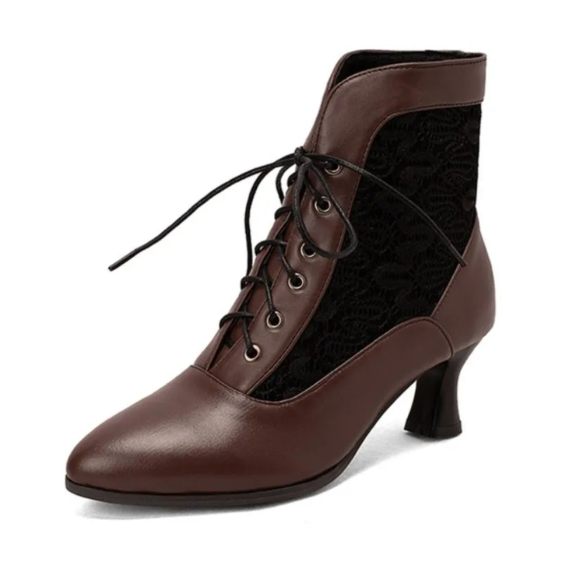 Bottines Steampunk Edwardiennes