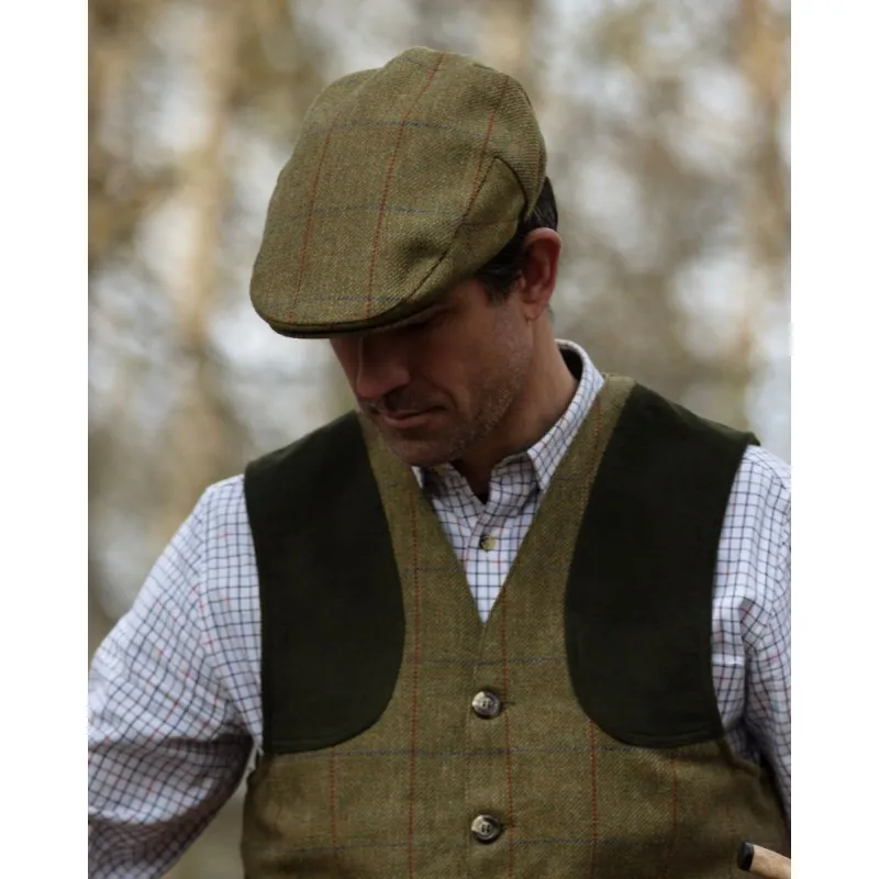 Casquette plate Derby Tweed