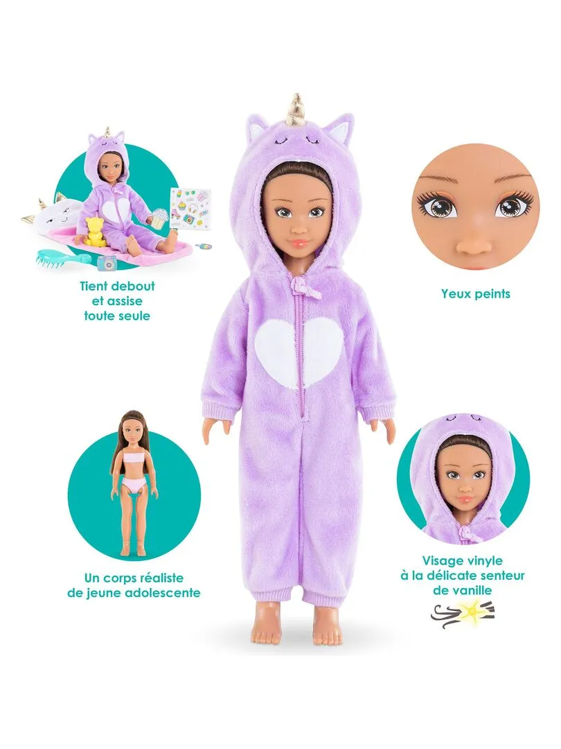 Coffret Poupée Corolle Girls Luna Pyjama Party - N/A