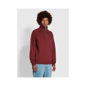 FARAH - Sweat-shirt à col zippé