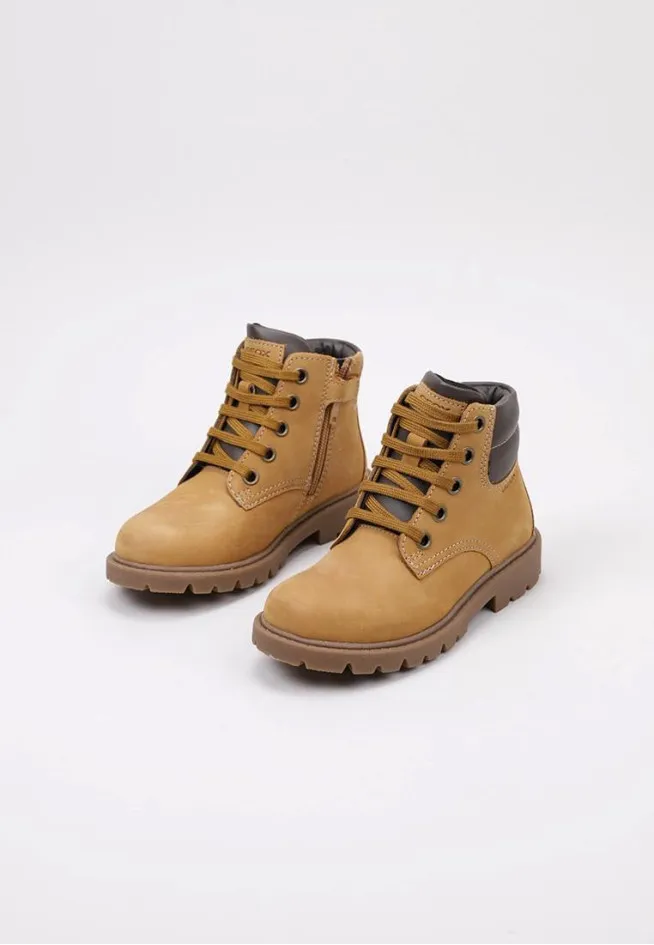 J SHAYLAX BOY B Geox BOTTINES PLATES