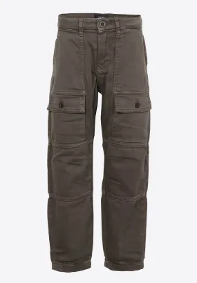 Jean kaki relaxed cropped COBY  Exkaki