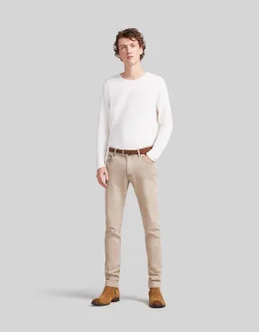 Jean SLIM beige WATERLESS Damian Homme