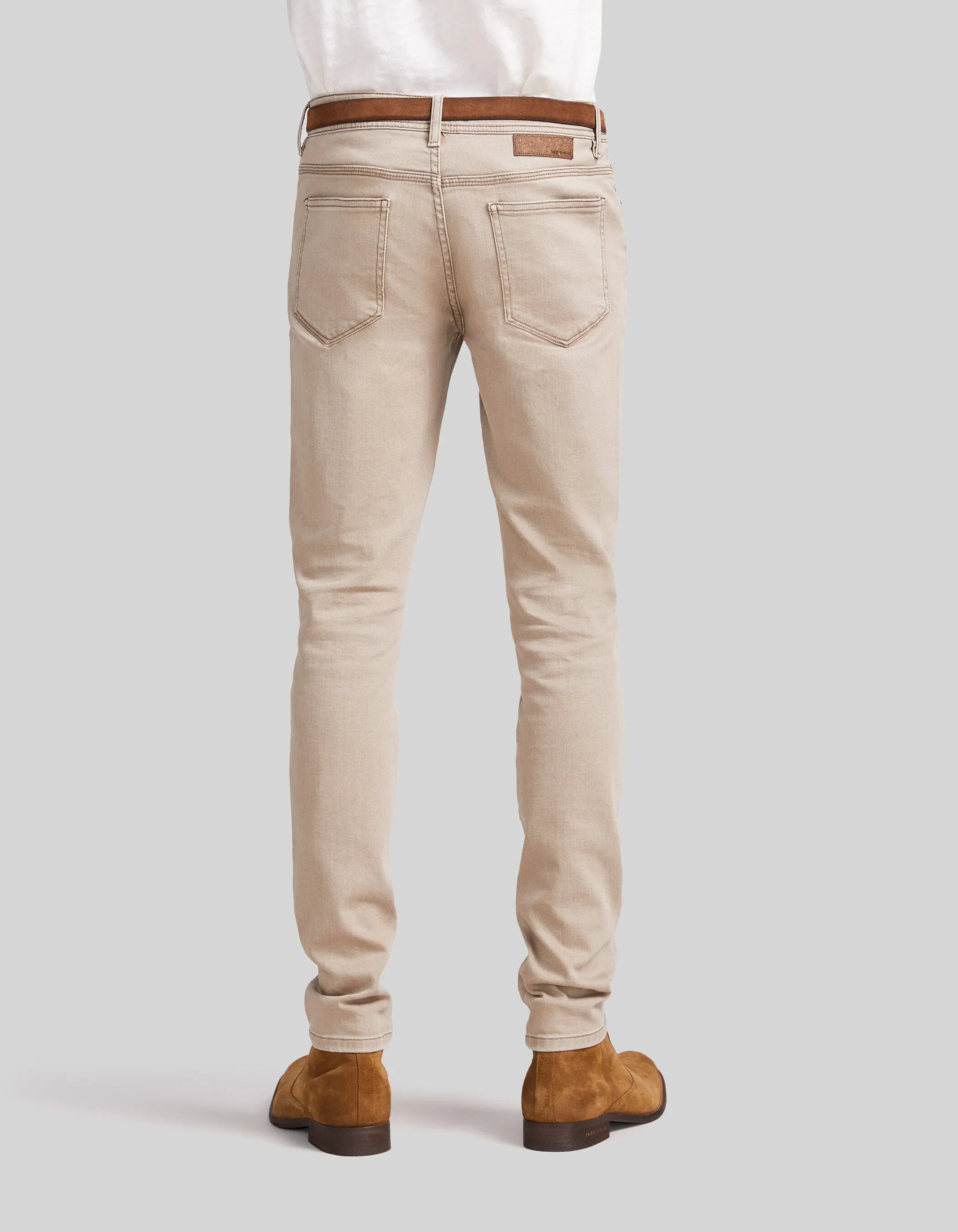 Jean SLIM beige WATERLESS Damian Homme