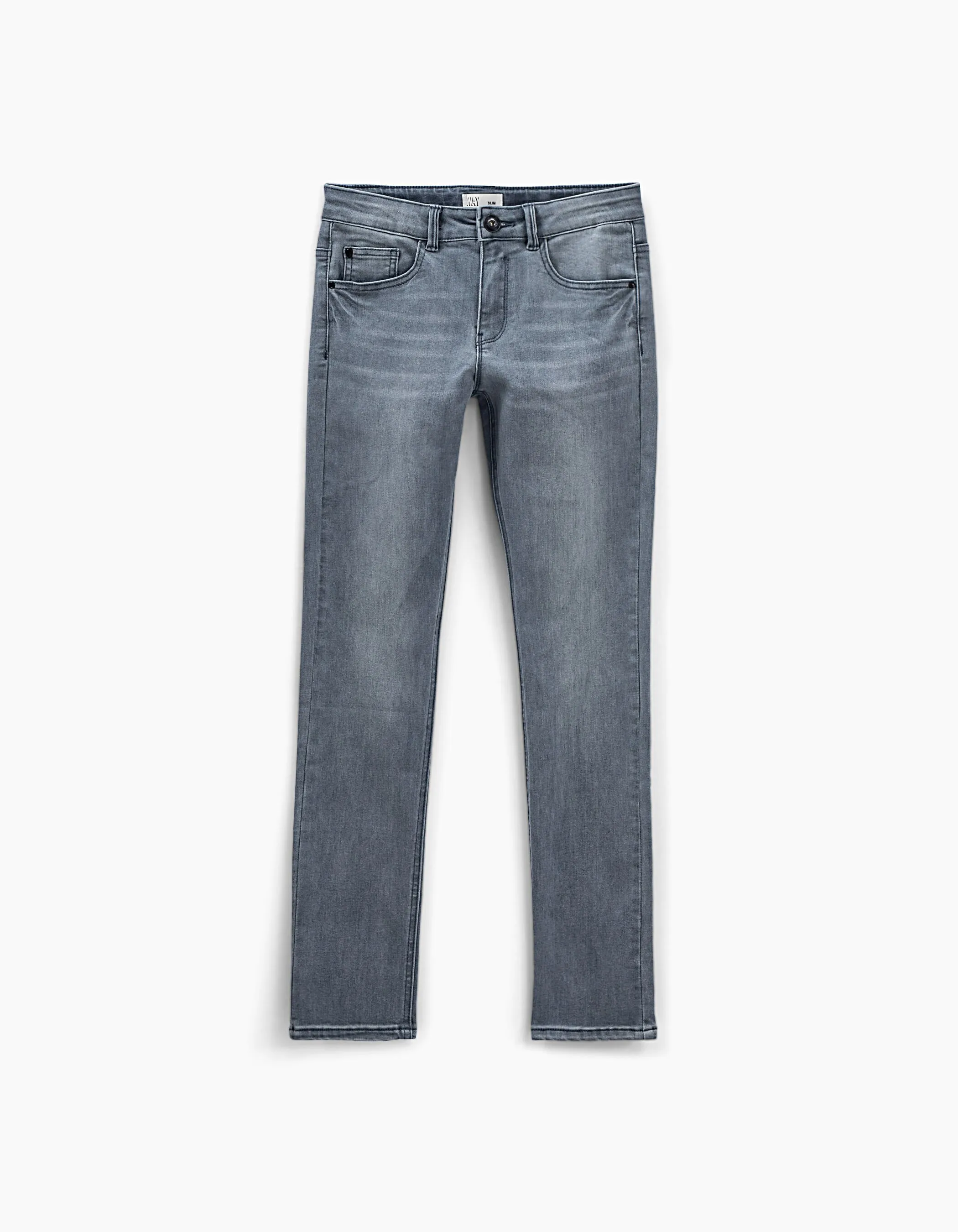 Jean slim light grey garçon 