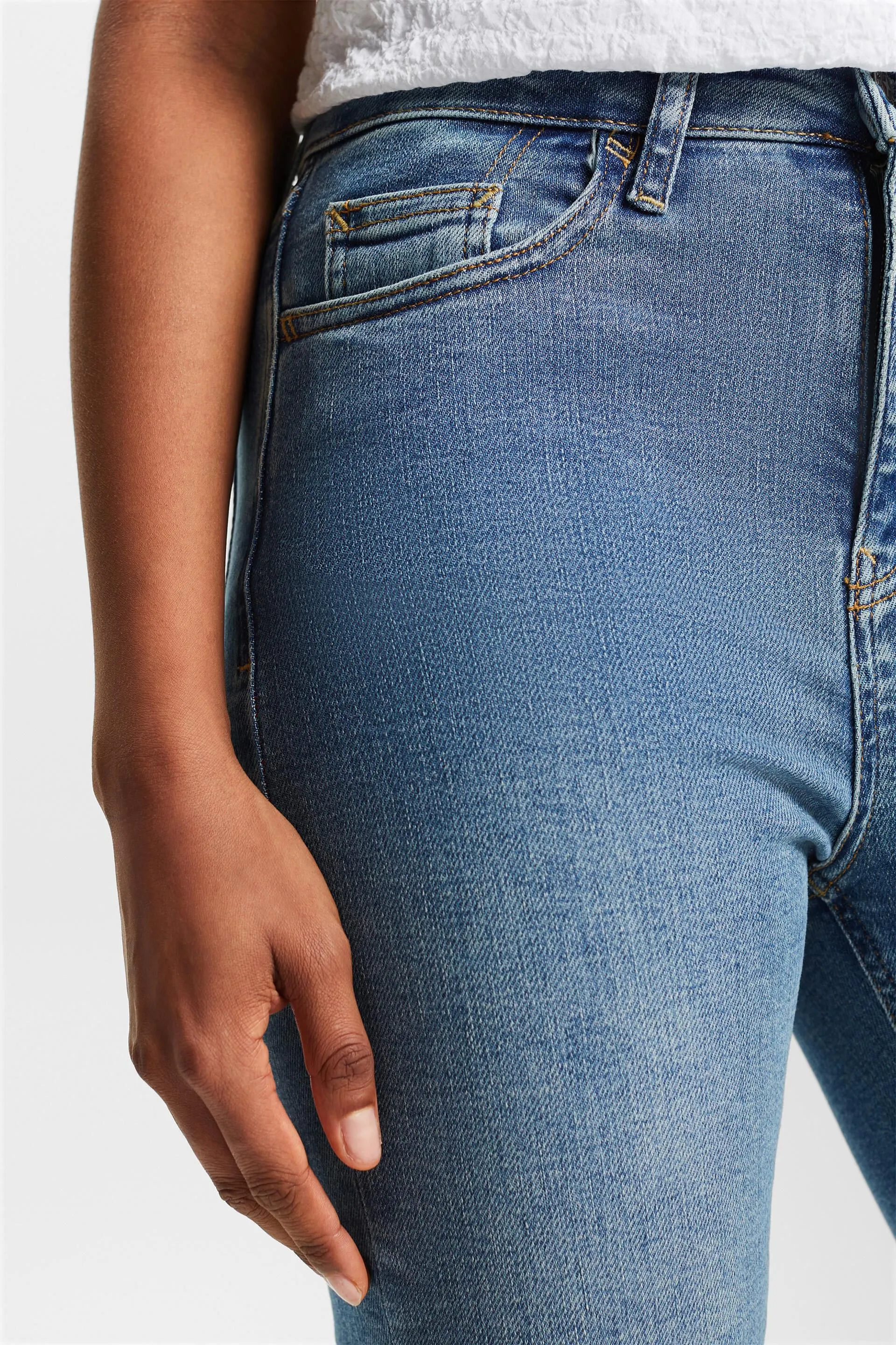 Jean stretch Bootcut à taille haute