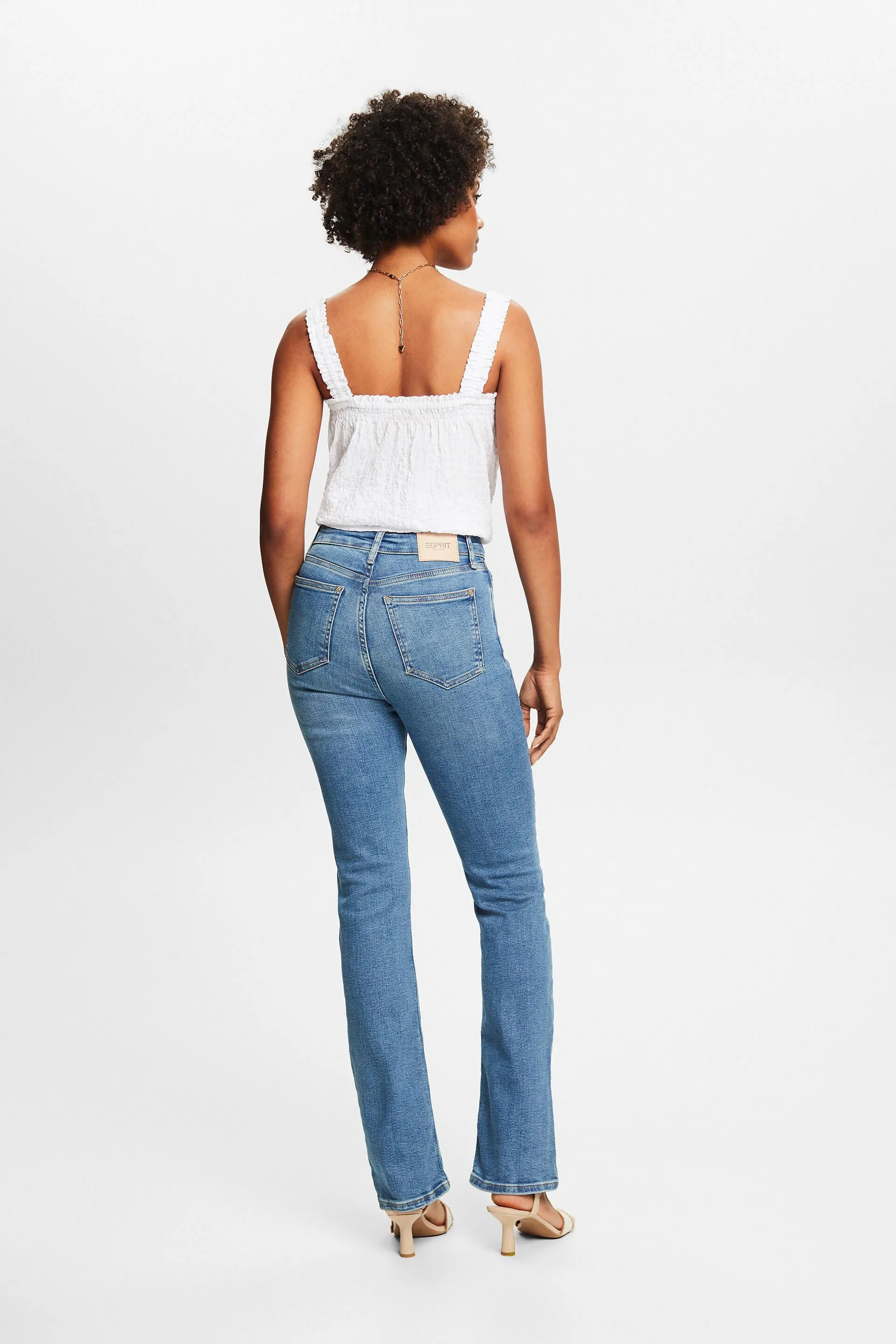 Jean stretch Bootcut à taille haute