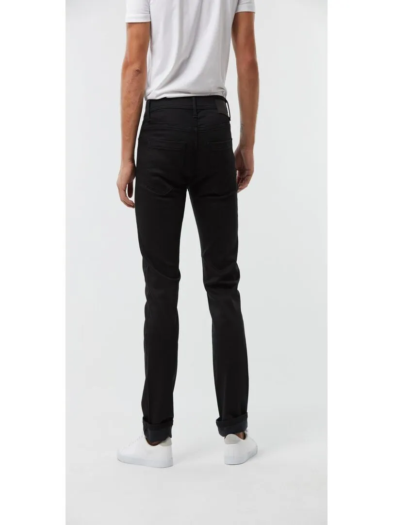 Lee Cooper - Jean coton straight 122Z - Noir