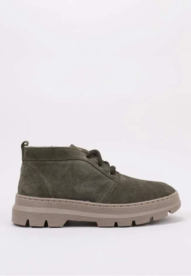 LIS SUEDE Natural World BOTTINES PLATES