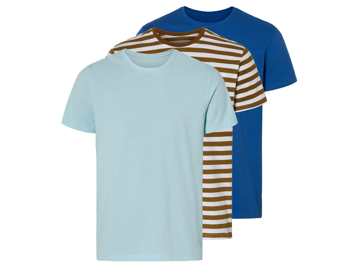 LIVERGY® Lot de 3 t-shirts homme