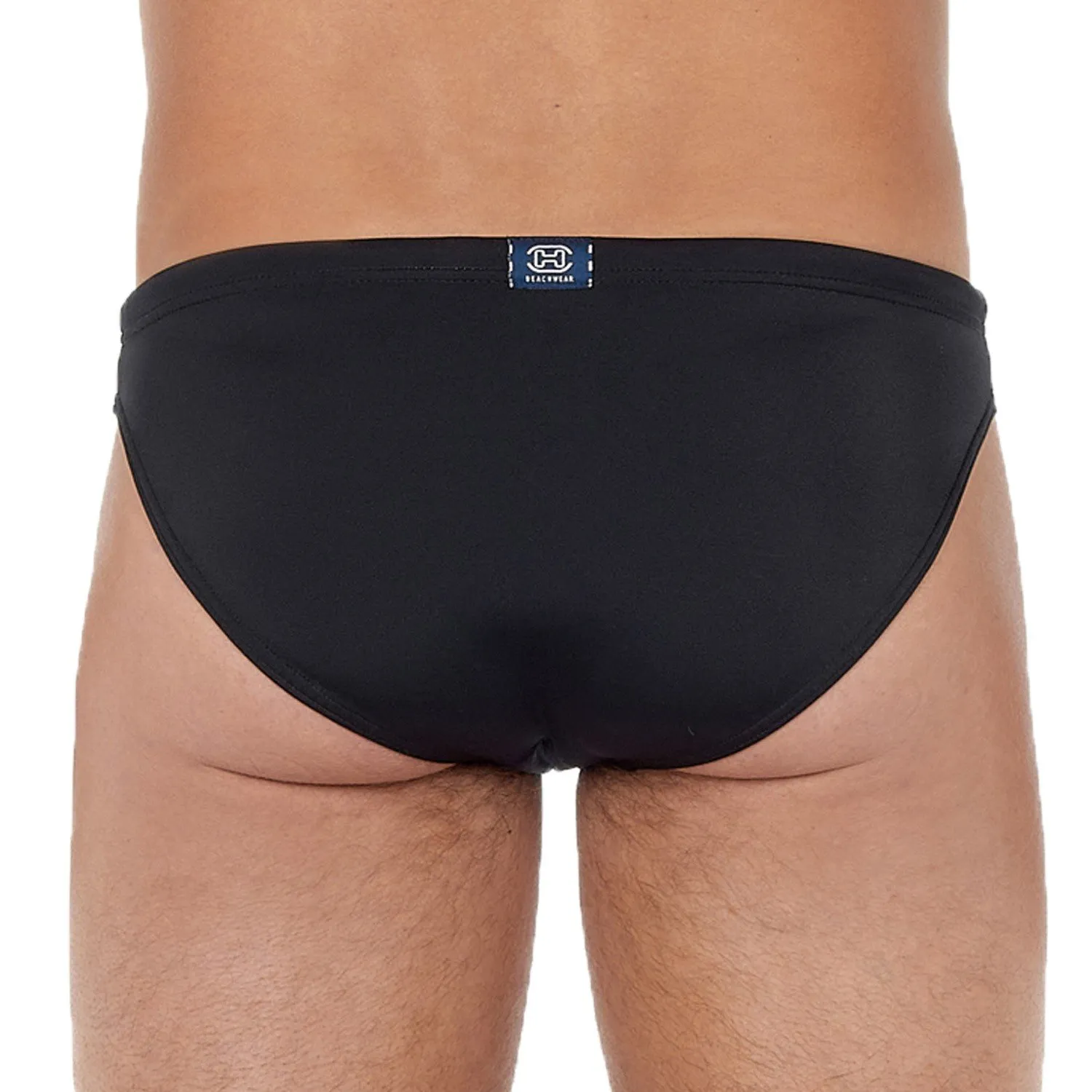 Micro Slip de bain HOM Sea life - noir - HOM : vente slip de bain h...