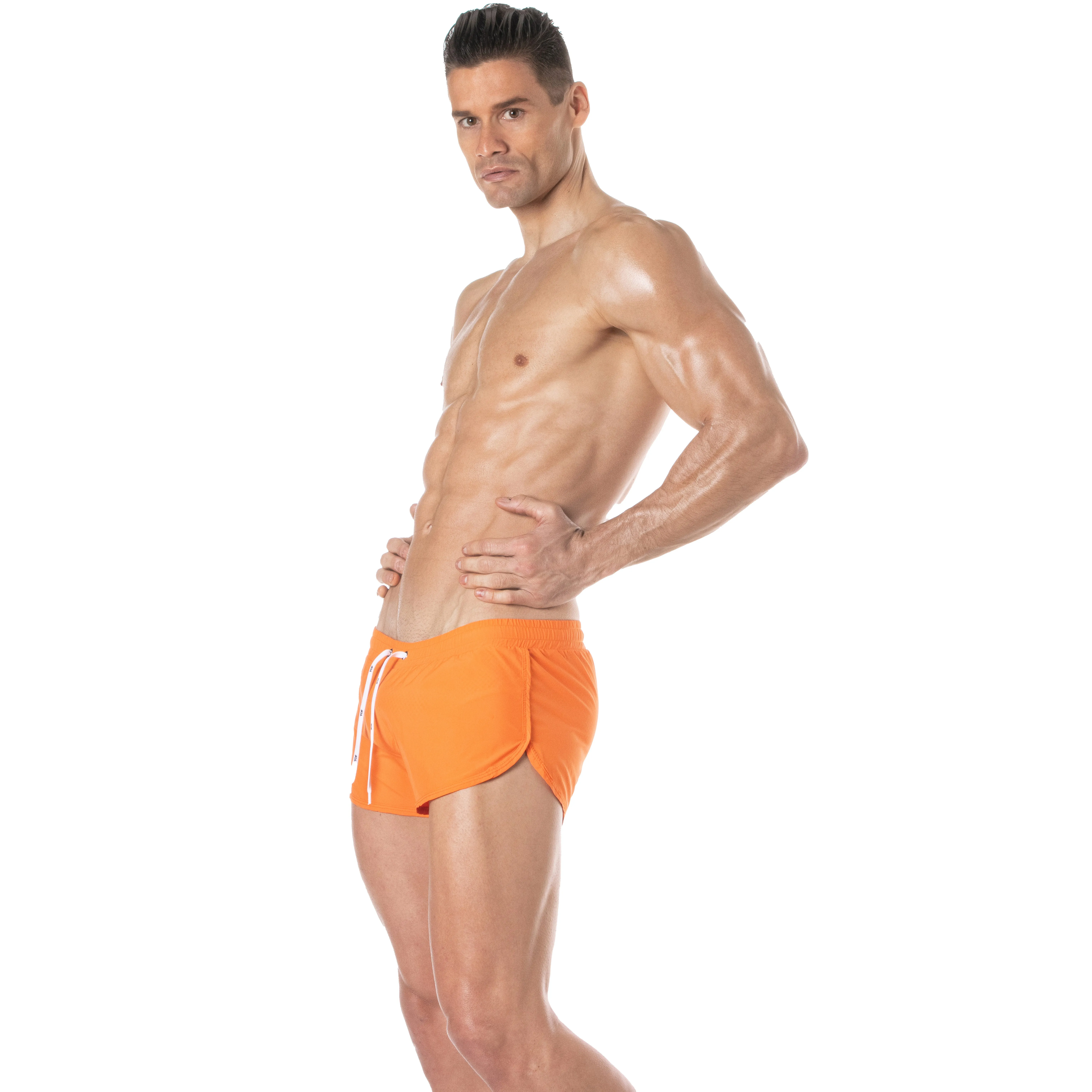 Mini Short de bain Tof Paris - orange - TOF Paris : vente short de ...