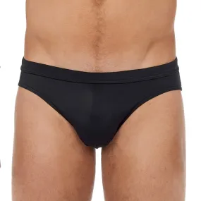 Mini Slip de bain HOM Sea life - noir - HOM : vente slip de bain ho...