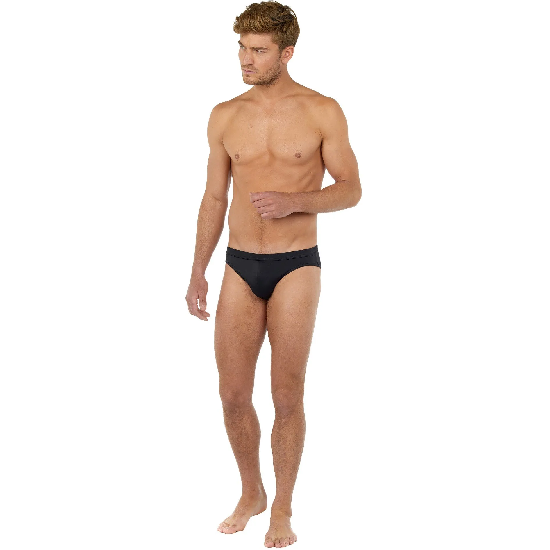 Mini Slip de bain HOM Sea life - noir - HOM : vente slip de bain ho...