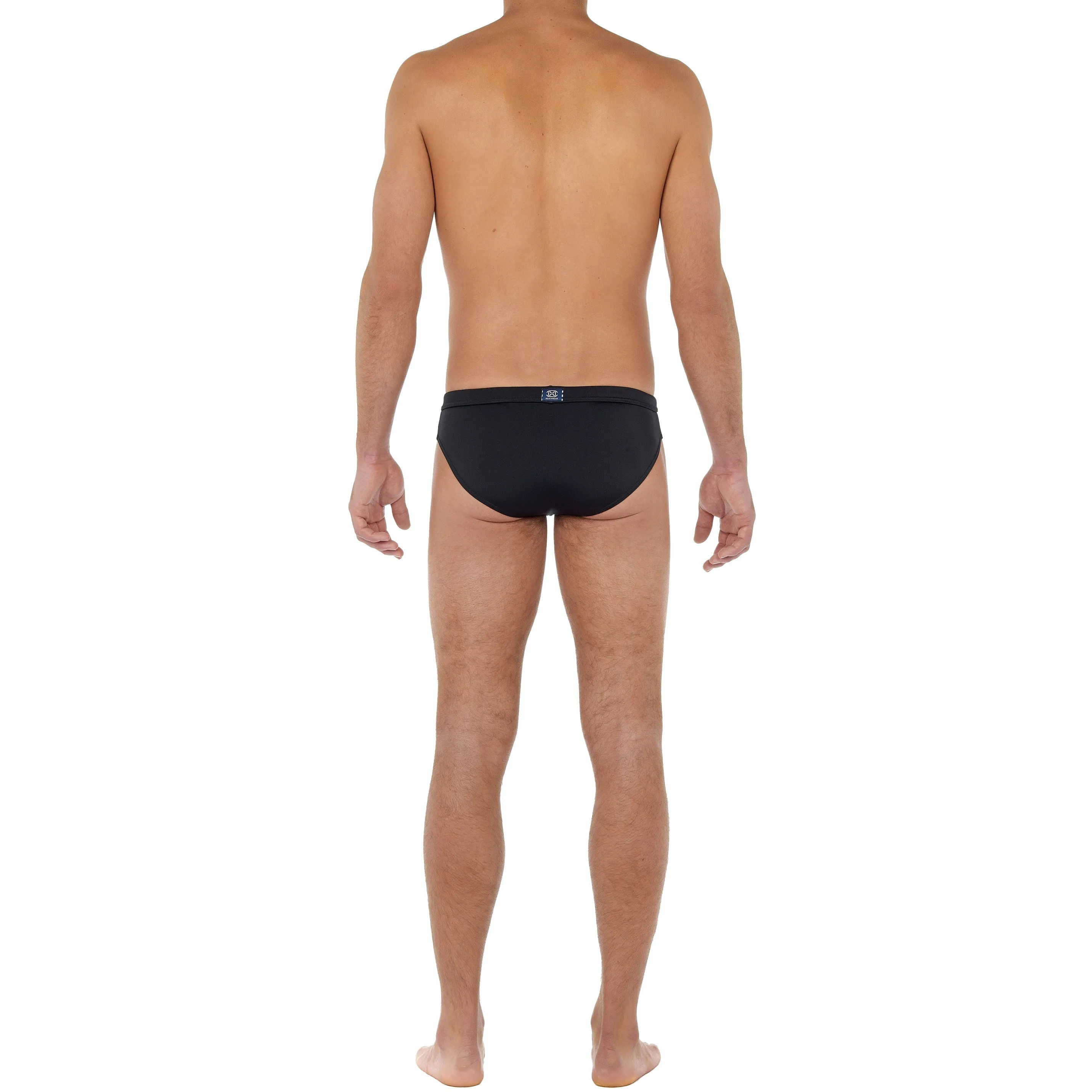 Mini Slip de bain HOM Sea life - noir - HOM : vente slip de bain ho...