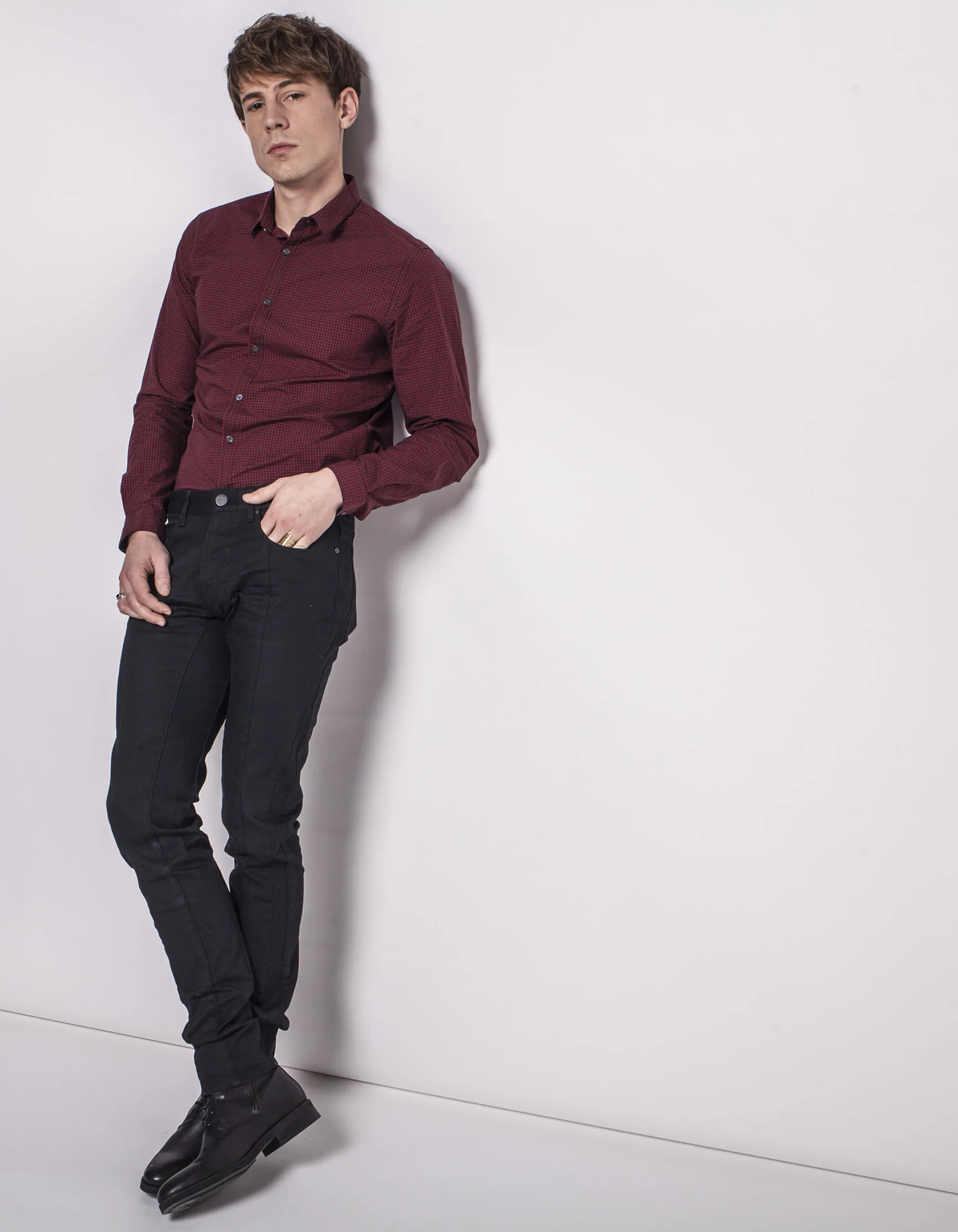 Pantalon noir homme