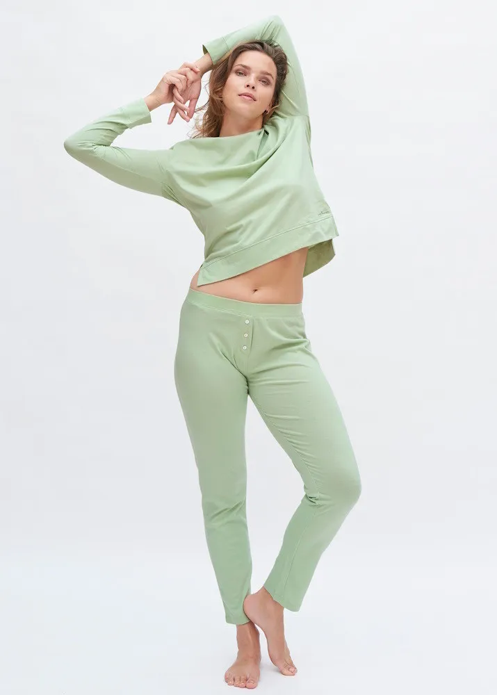 Pantalon pyjama coton bio