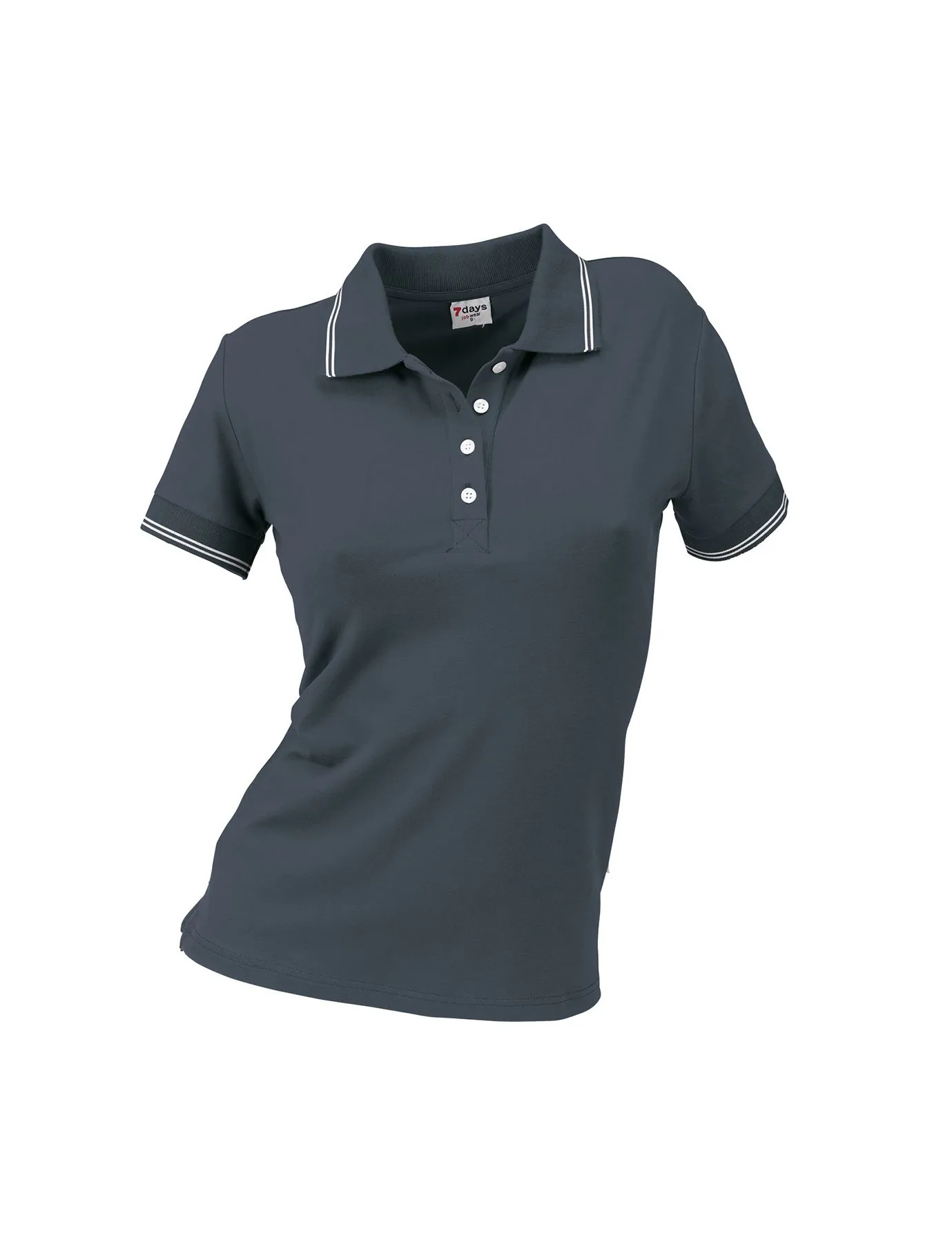 Polo en single jersey