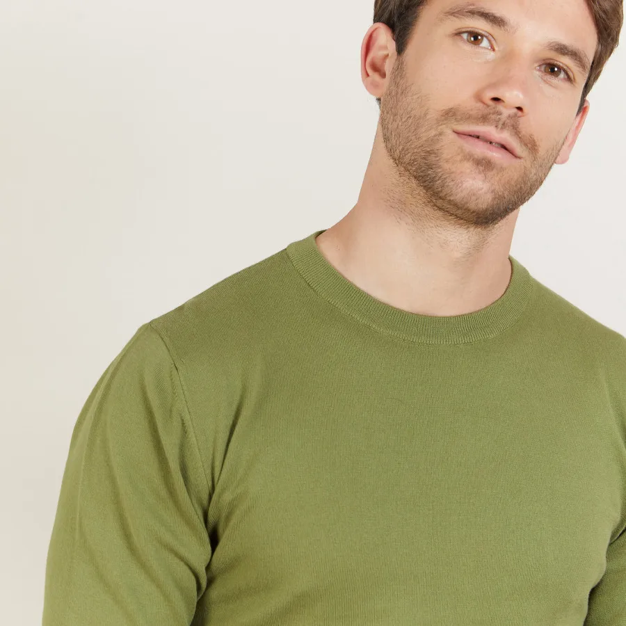 Pull col rond en coton - Balboa