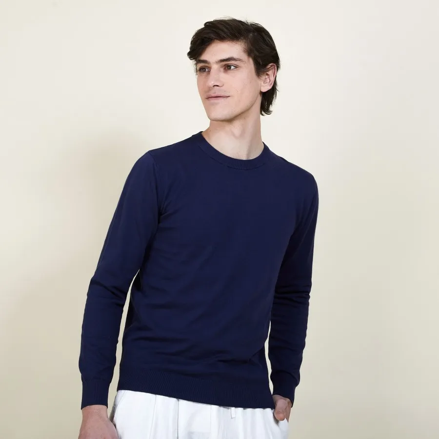 Pull col rond en coton - Balboa