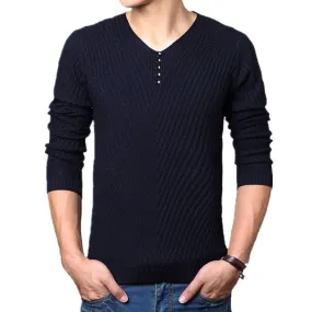 Pull col v homme - Homme Tendance