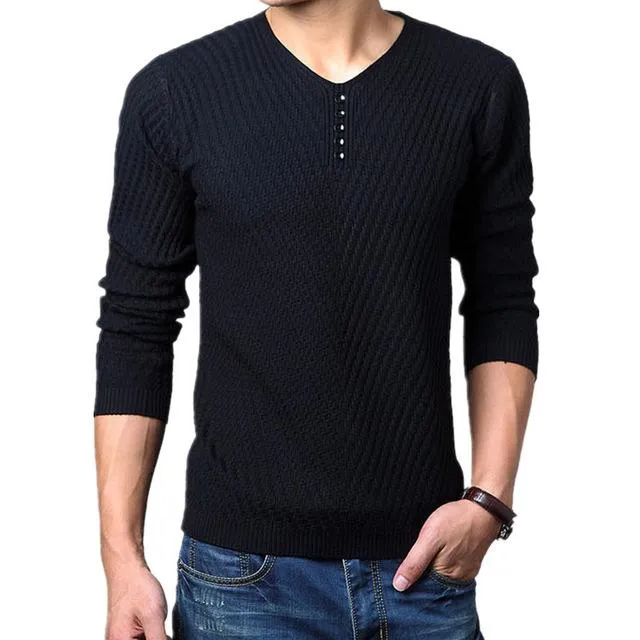 Pull col v homme - Homme Tendance