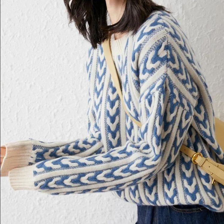 Pull Coloré en Laine 100% - Ayla