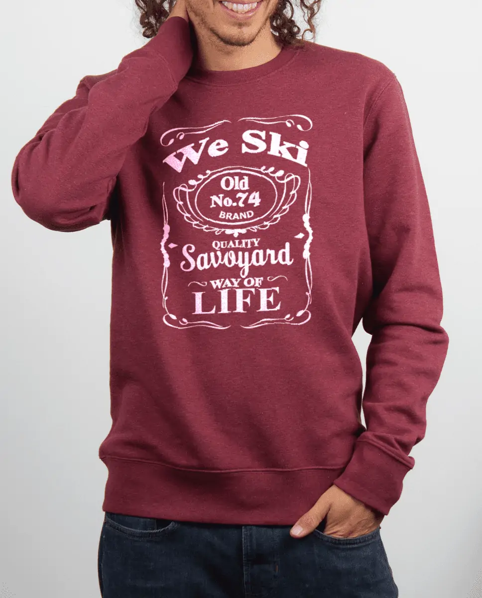 Pull Savoie Homme : We Ski