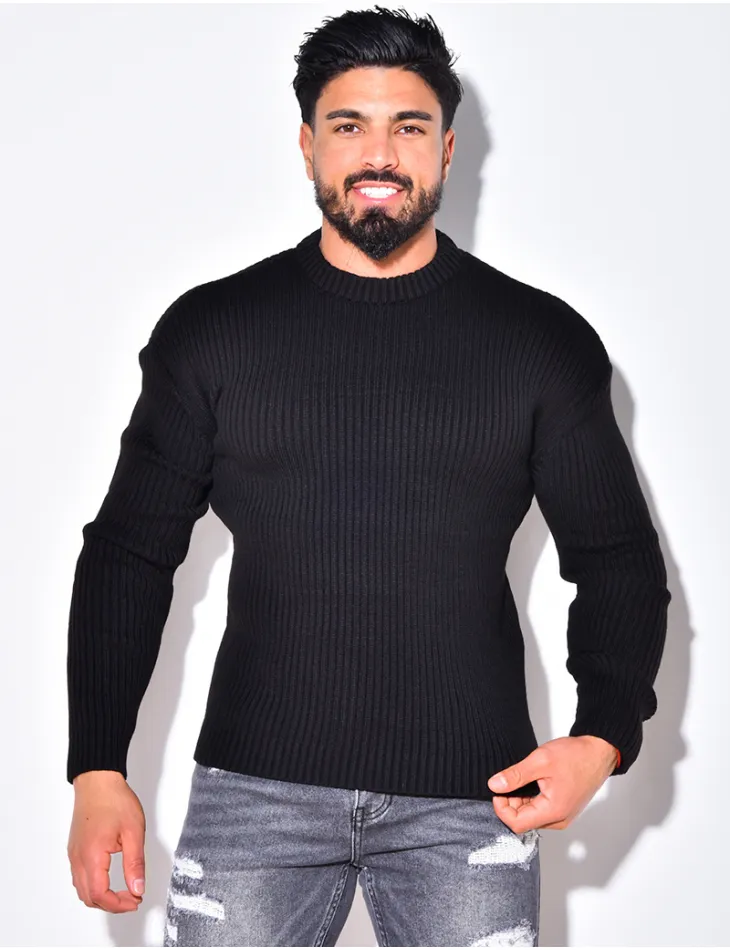 Pull épais homme / 49717 - JEANS INDUSTRY