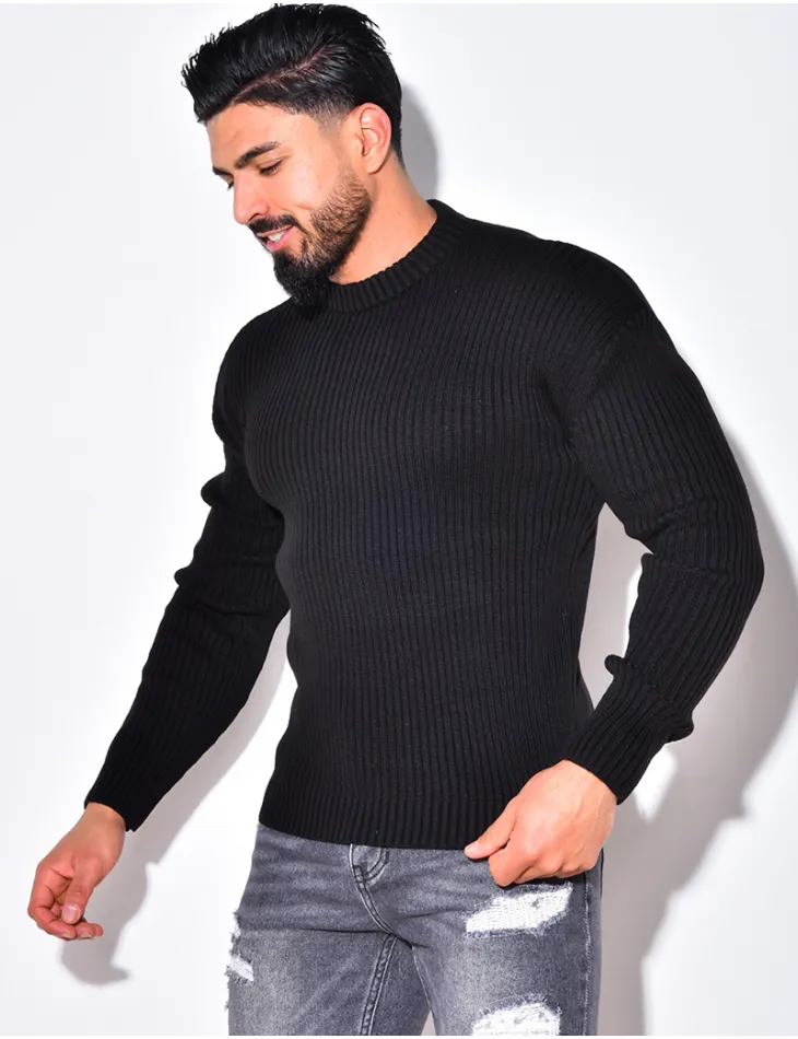 Pull épais homme / 49717 - JEANS INDUSTRY