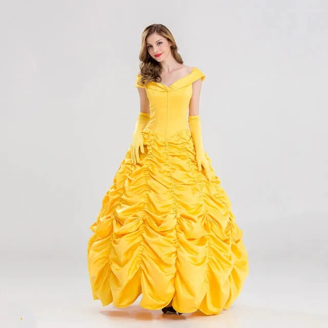 Robe Princesse Jaune Femme