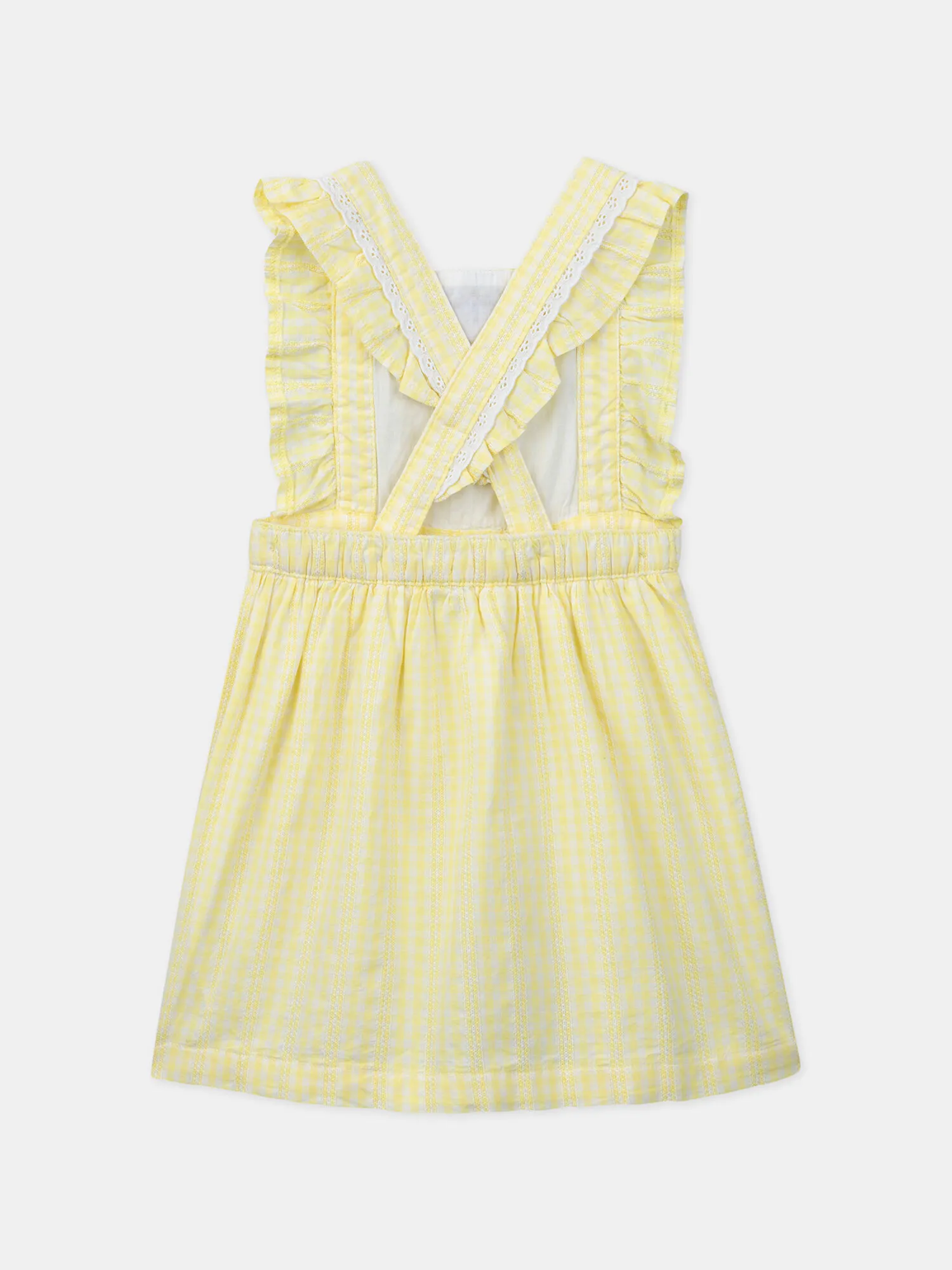 Robe vichy jaune