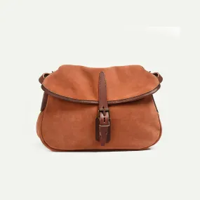 Sac Musette du Pêcheur XS Velours Capucine