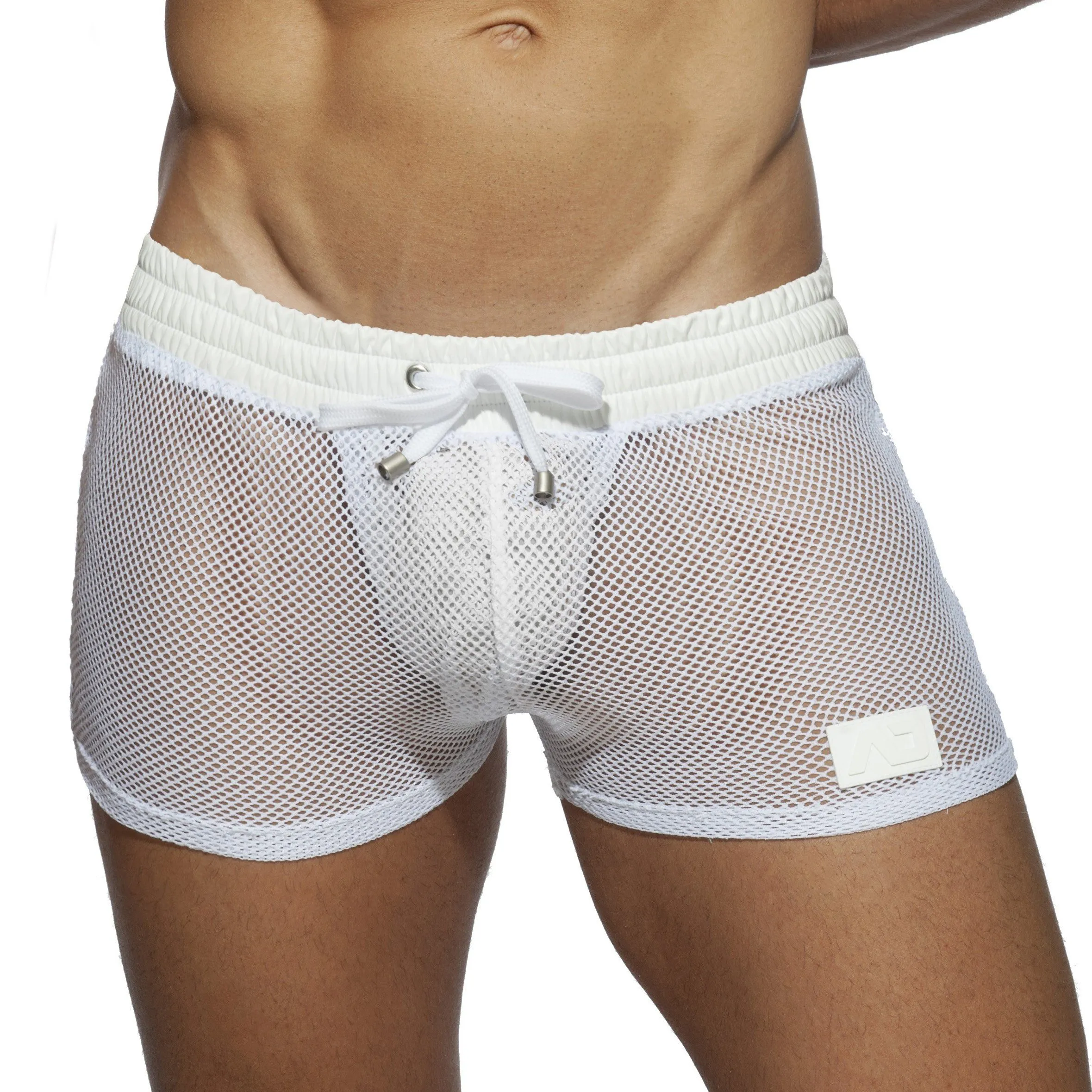 Short C-Trought Kango - blanc - ADDICTED : vente short homme ADDICTED