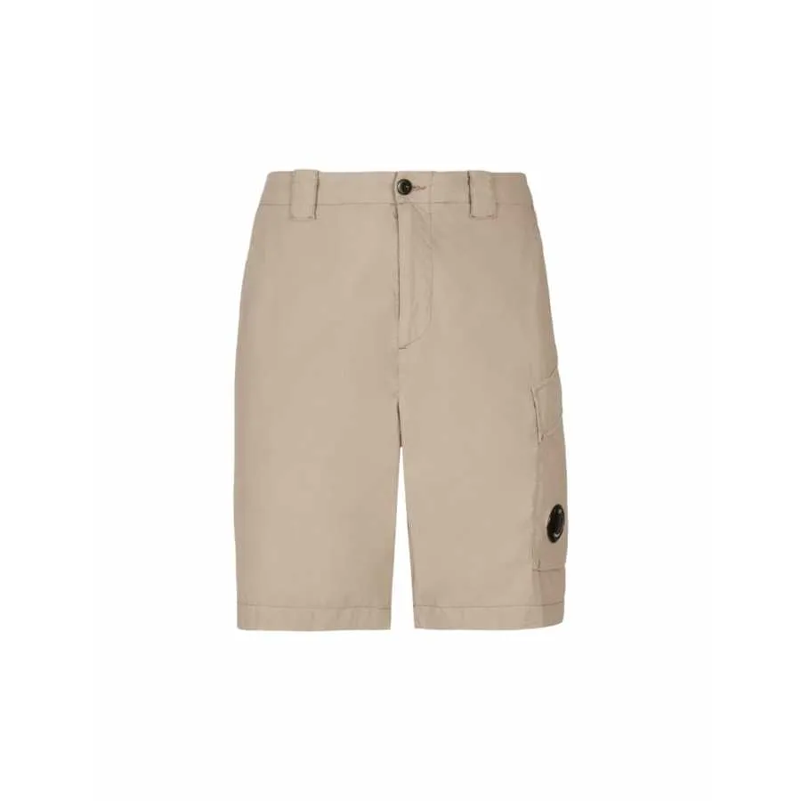 Short Cargo En Coton Stretch Beige - C.P Company pour homme