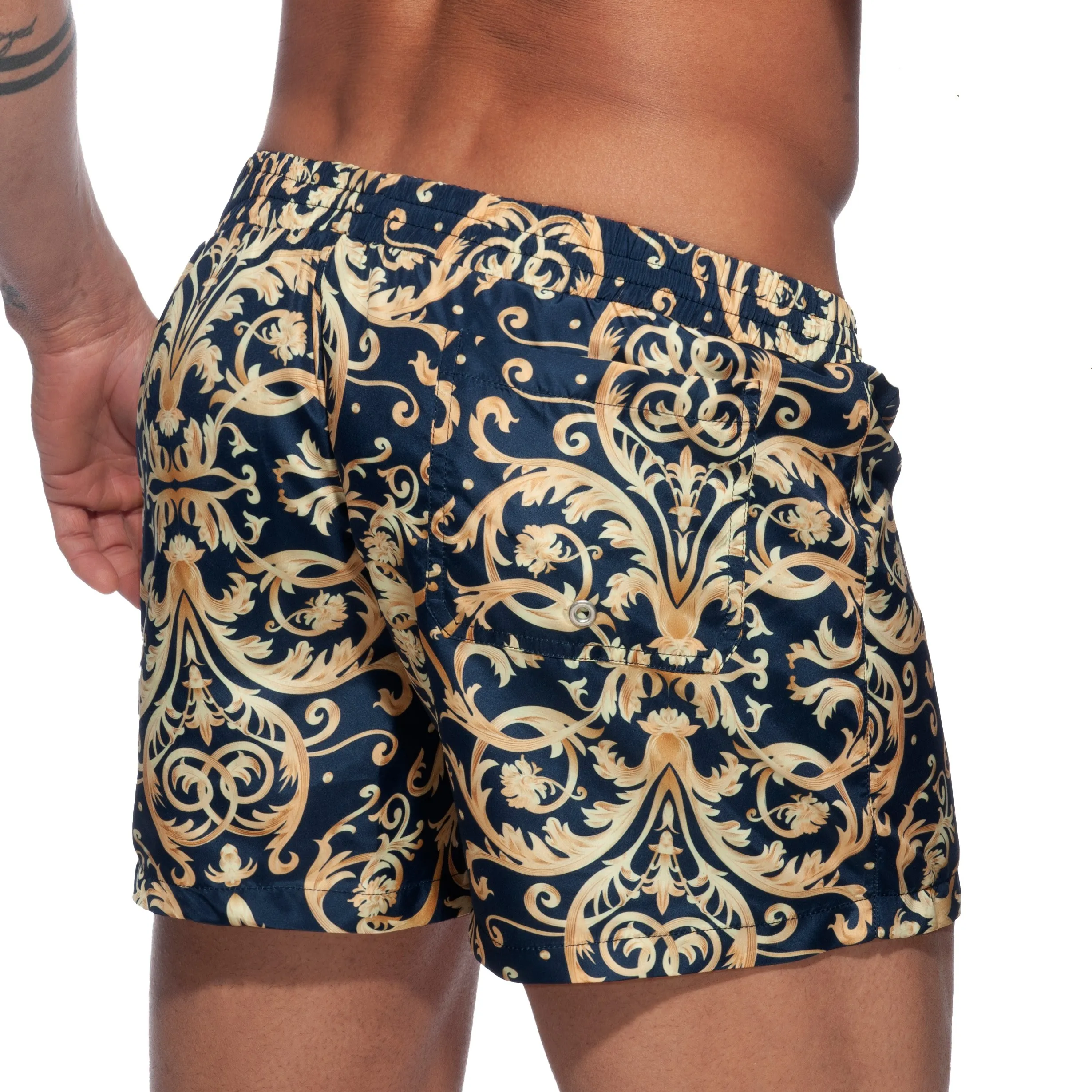 Short de bain Versailles - bleu marine - ADDICTED : vente short de ...