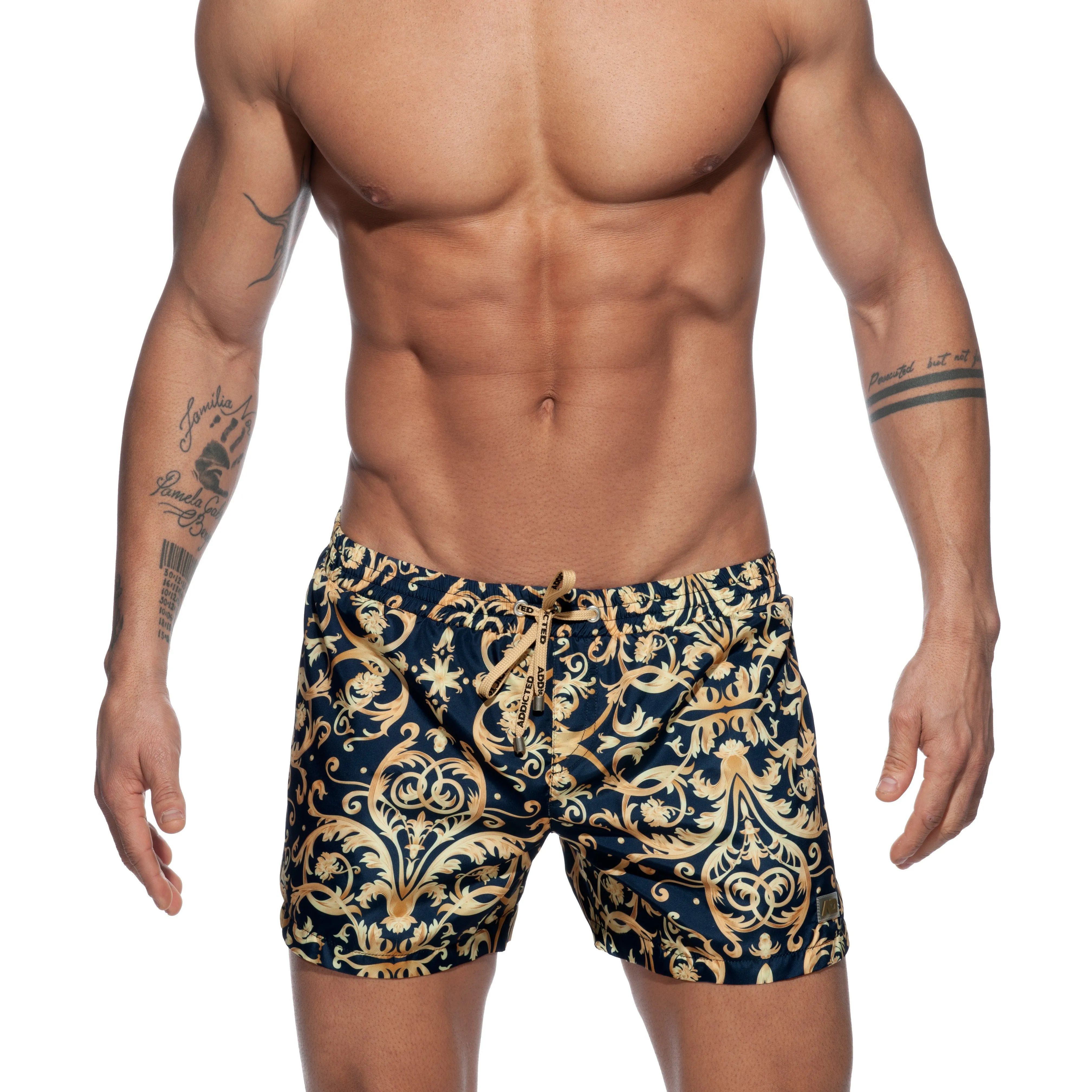 Short de bain Versailles - bleu marine - ADDICTED : vente short de ...