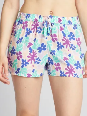 Short de pyjama imprimé - Multicolore