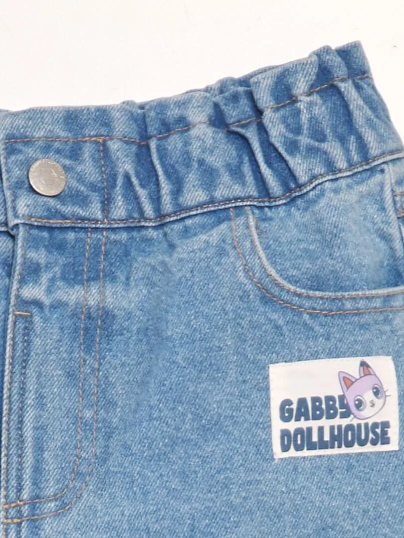 Short en jean 'Gabby et la Maison magique' - Bleu