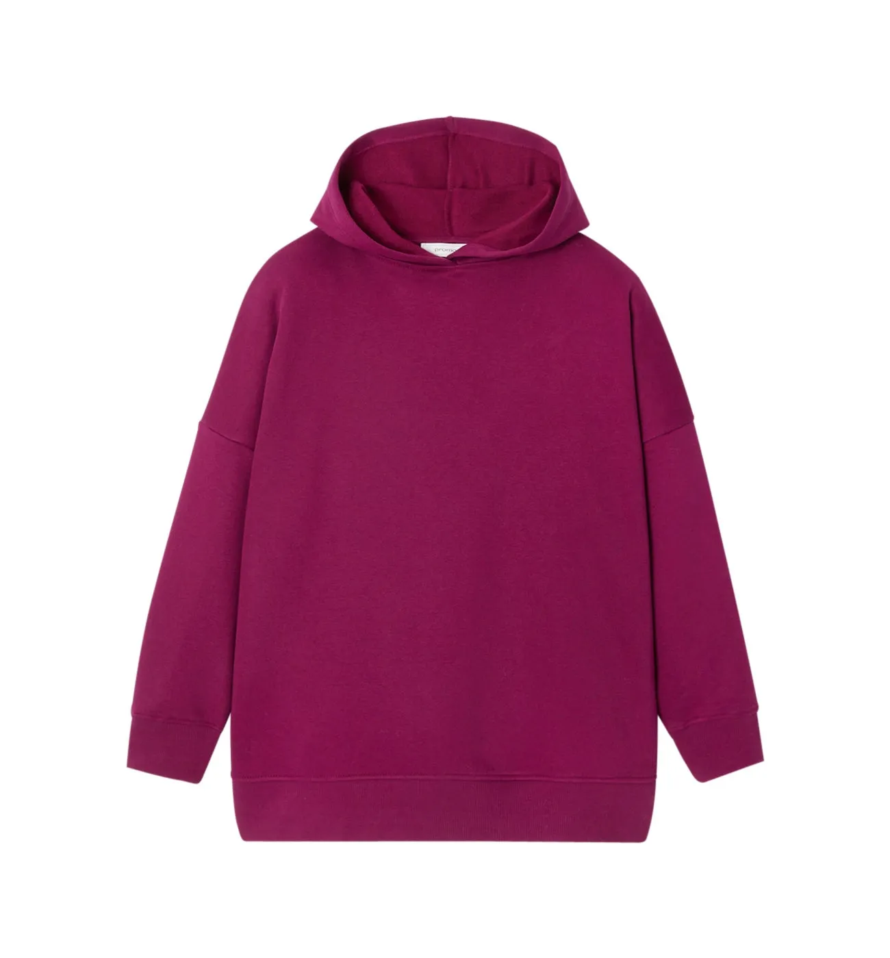 Sweat-shirt oversize Femme - Cassis