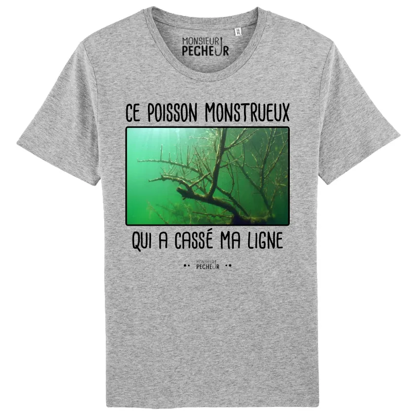 T-Shirt Ce poisson monstrueux