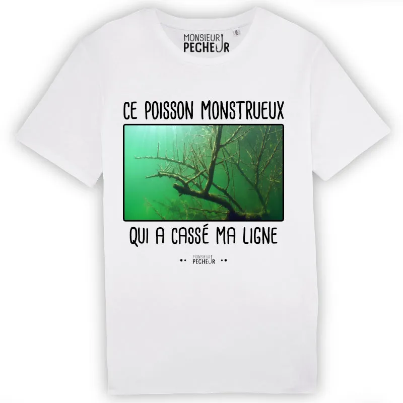 T-Shirt Ce poisson monstrueux