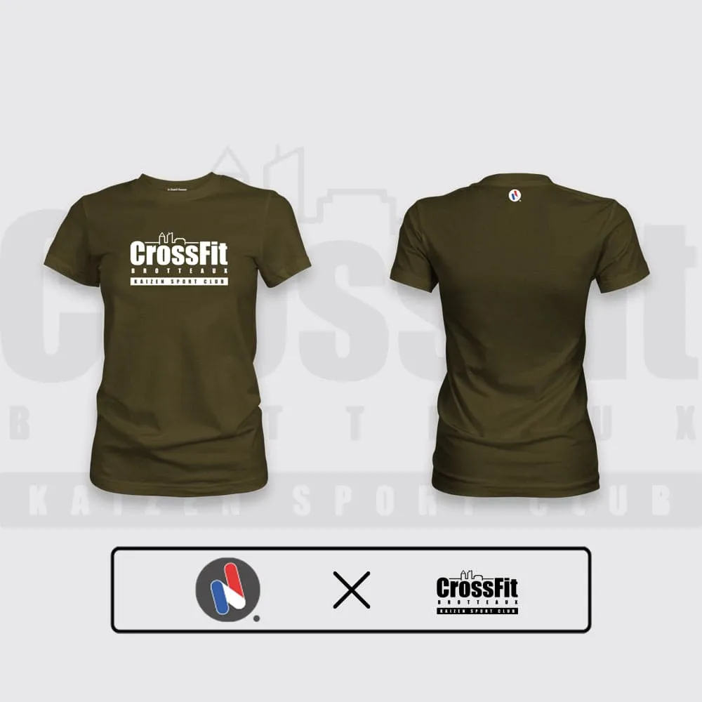 T-SHIRT FEMME - CROSSFIT® BROTTEAUX