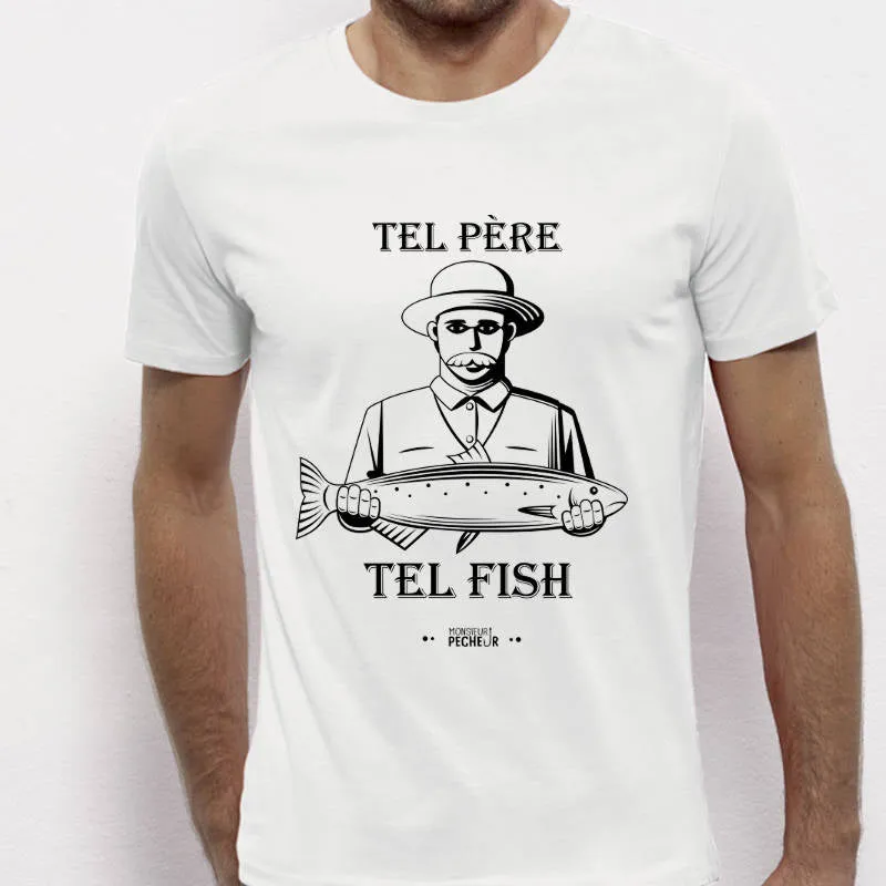 T-Shirt Tel père tel fish